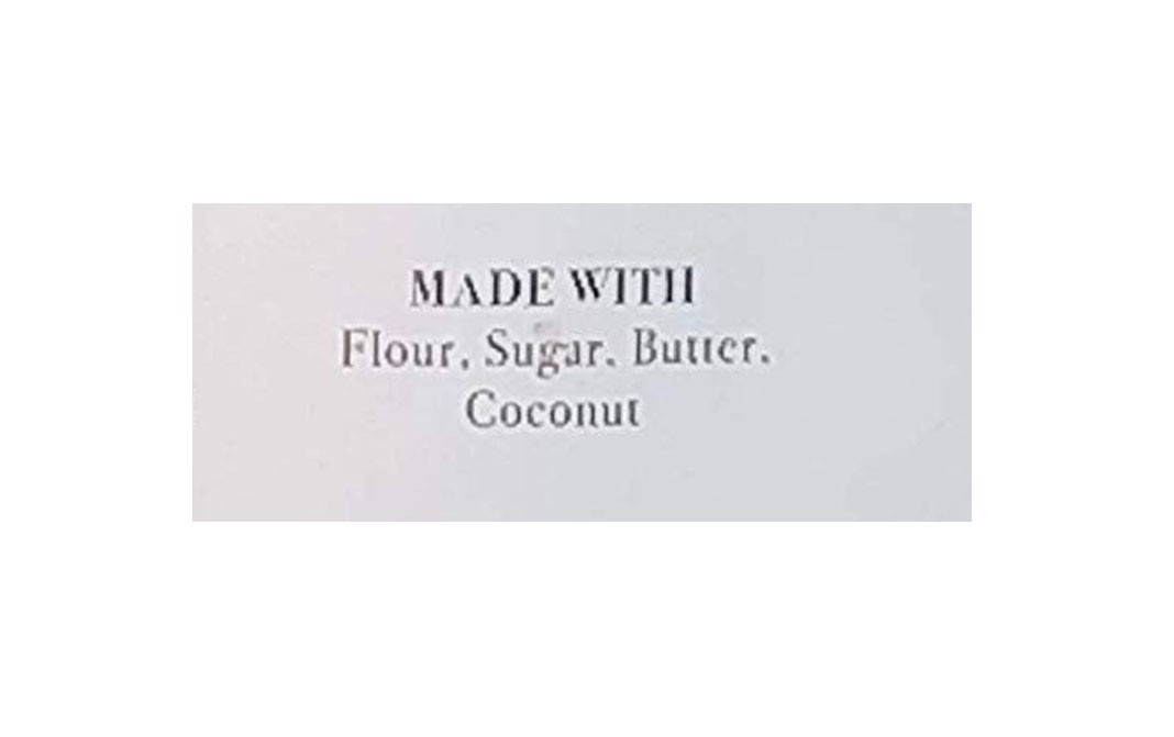 Mo's Coconut Cookies    Glass Jar  400 grams